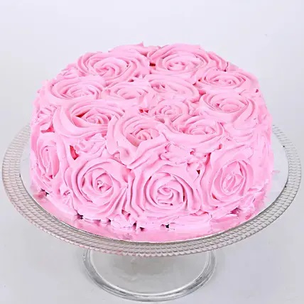 Floral Chocolate Cake