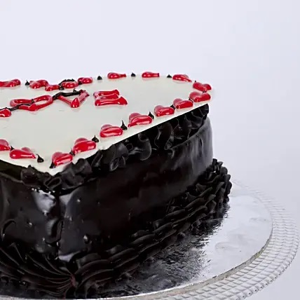 Chocolate Truffle Love Cake