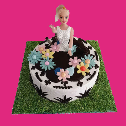 Order Lovely Baby Doll Cake, Buy and Send Lovely Baby Doll Cake Online -  OgdMart