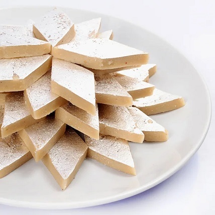 Diwali Card With Kaju Katli 500 Gms & Cadbury Bournville