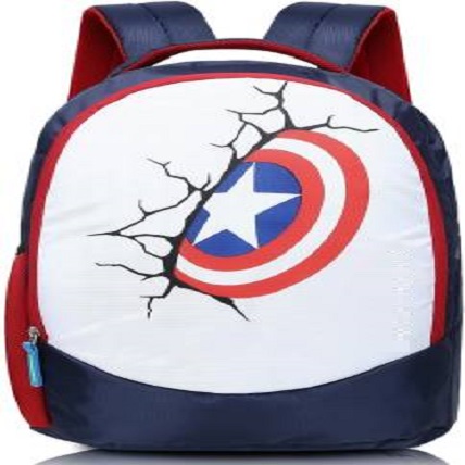 Captain America Shield Print Backpacks