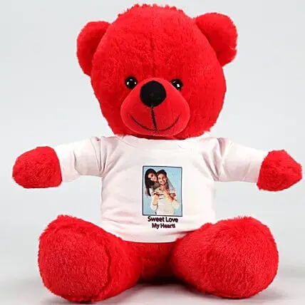 Sweet Love Personalised T-shirt Teddy