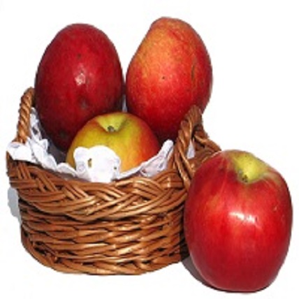 Apple With Basket
