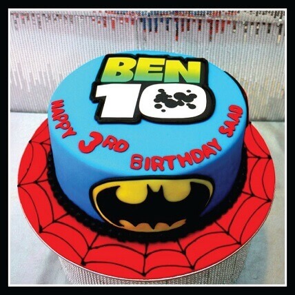 Ben 10 Fondant Cake