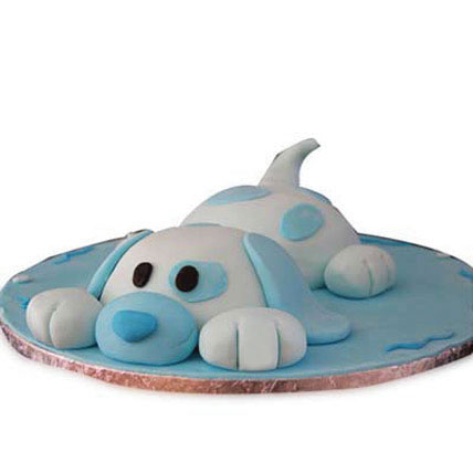 Blue Dog Cake