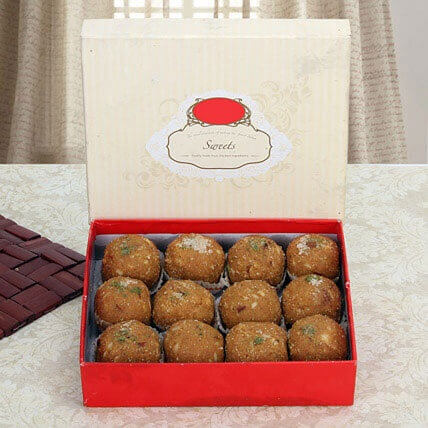 Box Of Besan Laddu