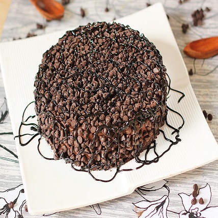 Chocolate Choco Chip Cake