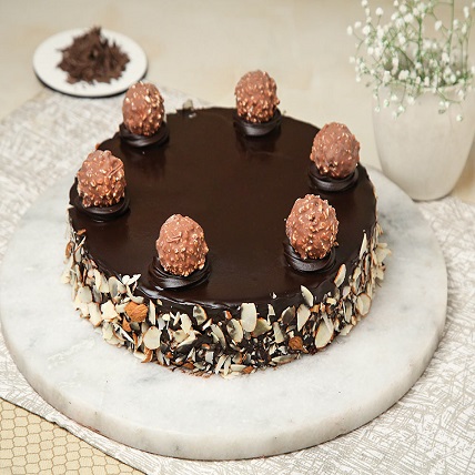 Chocolate Ferrero Rocher Cake