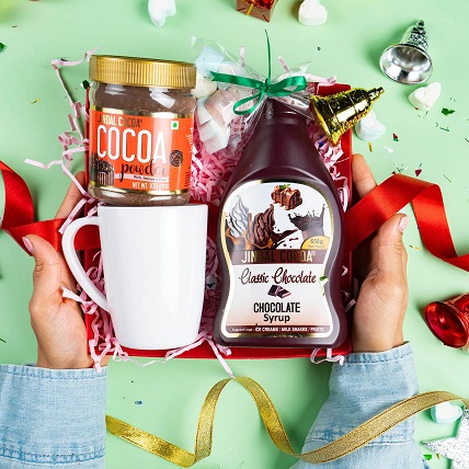 DIY Drinking Dark Cocoa Chocolate X-Mas Hamper