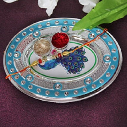 Decorative Rakhi Thali