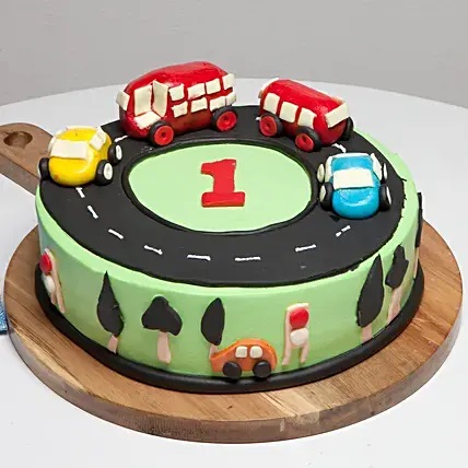 Designer Birthday Vanilla Cake