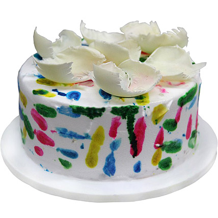 holi special cake