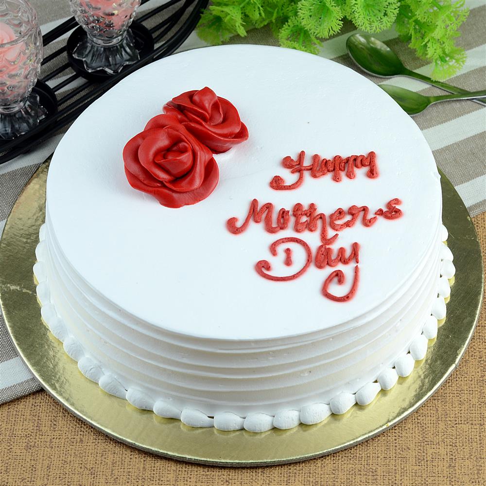 Mother's Day Vanilla Cake