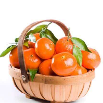Orange With Basket