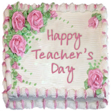 Pineapple Teacher's Day Cake