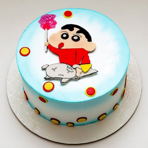 Order Shinchan Cartoon Cake, Buy and Send Shinchan Cartoon Cake Online -  OgdMart