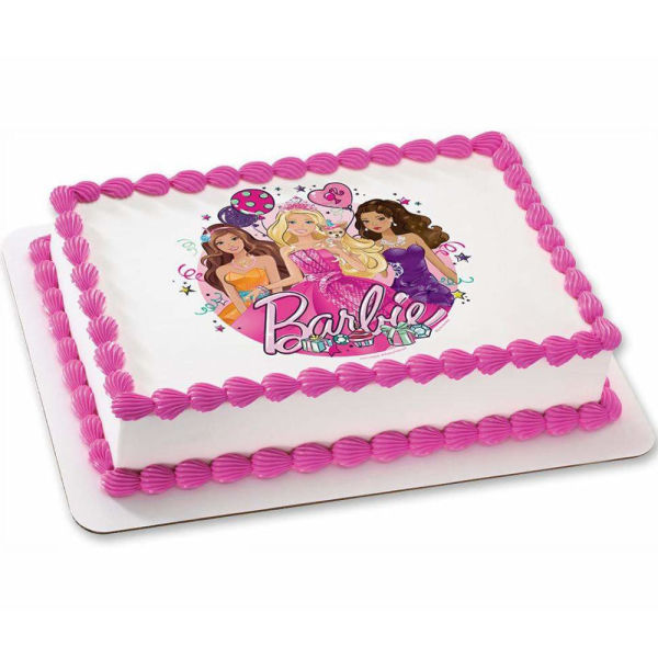 Strawberry Photo Cake