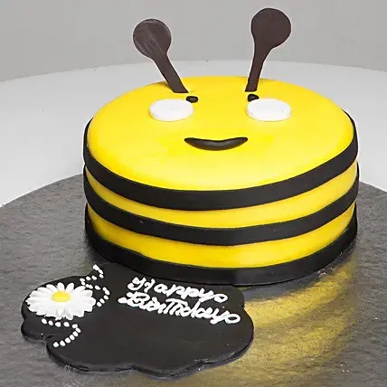 Vanilla Bumblebee Cake