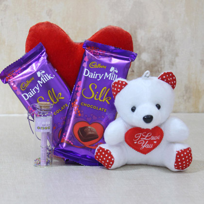 Cadbury Silk And Teddy
