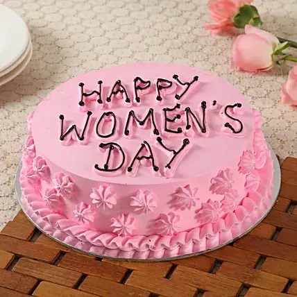 Happy Women's Day Chocolate Cake